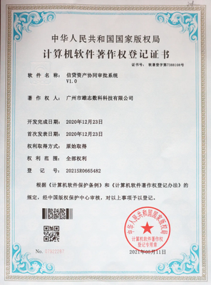 喜报！雄志数科再获国家计算机软件著作权登记证书，彰显科技创新硬实力